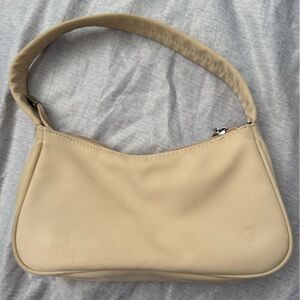 Cream Shoulder Bag
